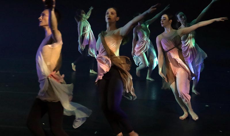 Dancers on a Stage School of Theatre & Dance TTU