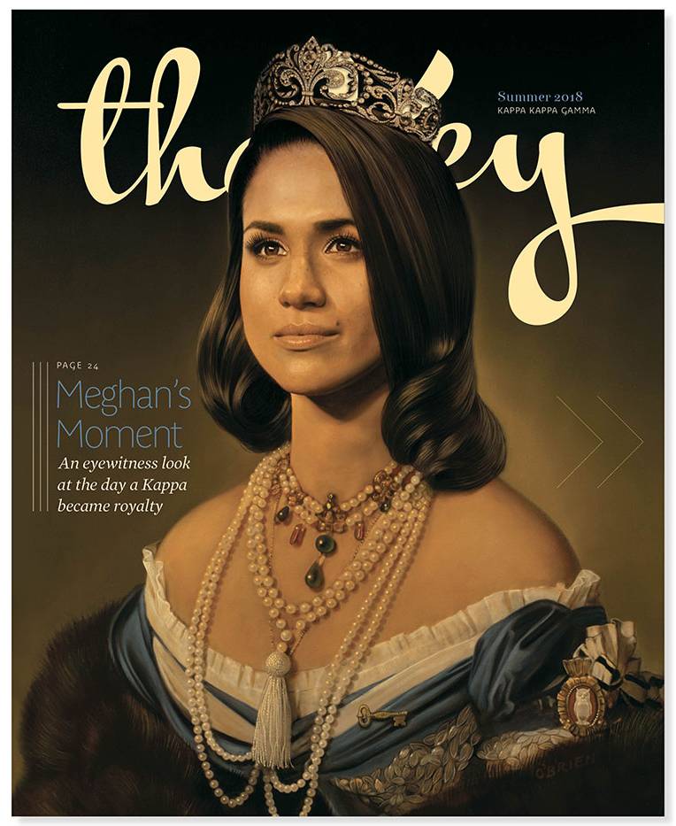 The Key Magazine Cover with Meghan Markle