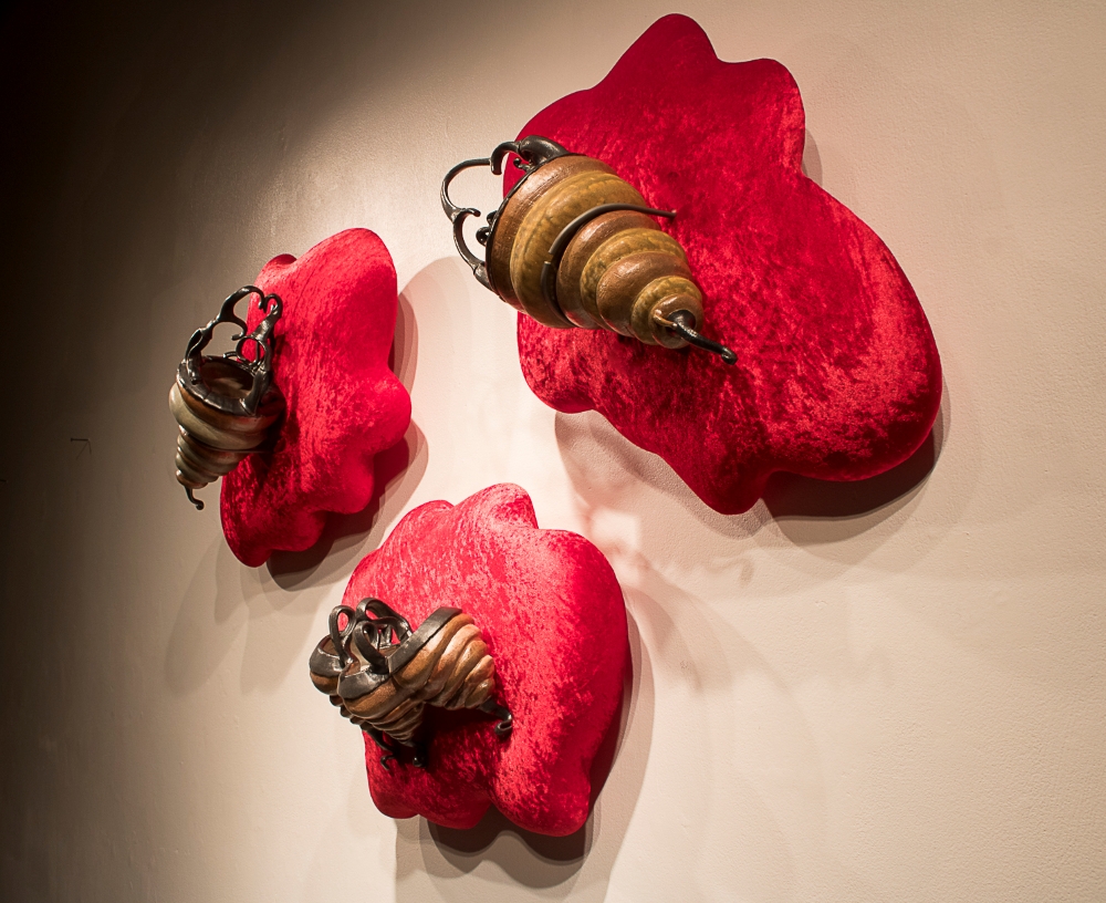 Artwork by Hunter Marze titled 'Baskets'