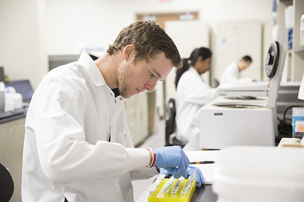 chromatin man in lab