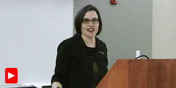 Dr. Denise E. McCoskey - Lecture September 5, 2013