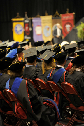 Graduation at Texas Tech University